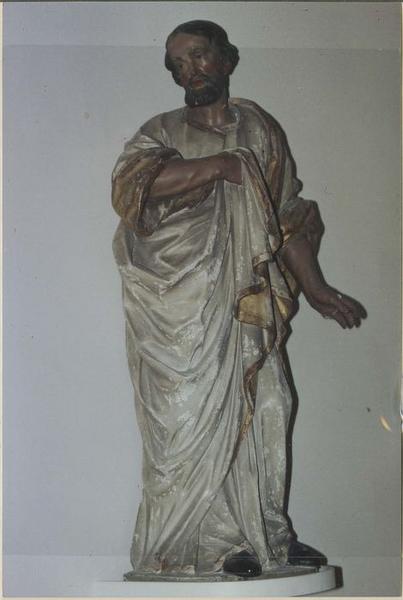 statue : saint Joachim, vue générale - © Ministère de la Culture (France), Médiathèque du patrimoine et de la photographie (objets mobiliers), tous droits réservés