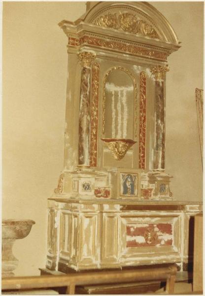 autel latéral, vue générale - © Ministère de la Culture (France), Médiathèque du patrimoine et de la photographie (objets mobiliers), tous droits réservés