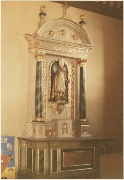autel latéral, vue générale