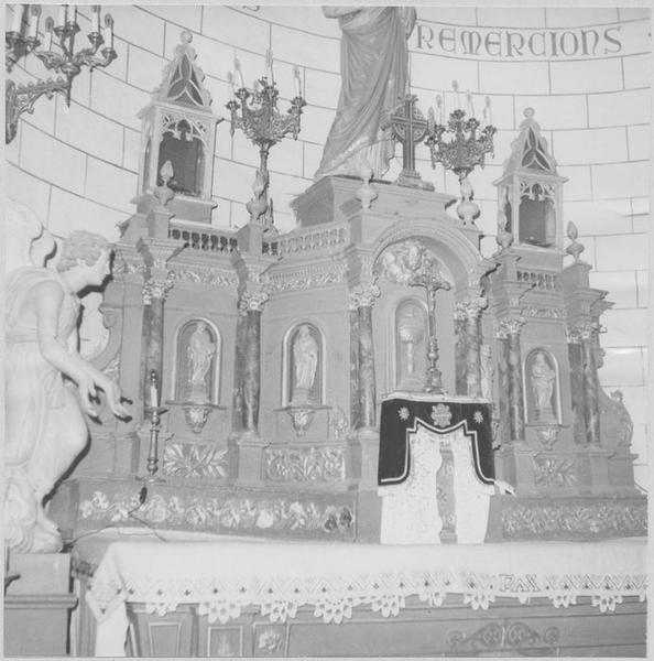 tabernacle du maître-autel, vue générale