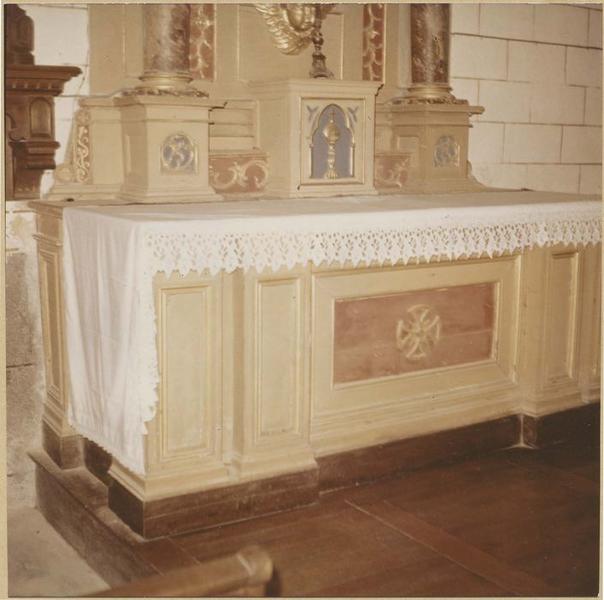 retable latéral sud, vue partielle