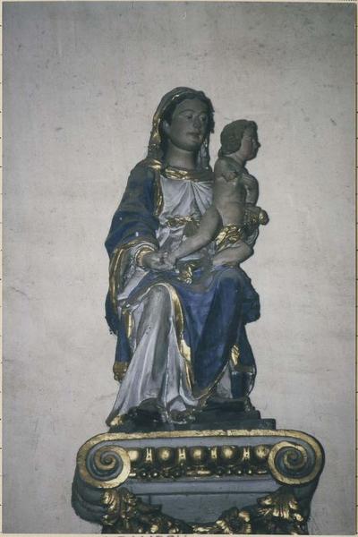 statue : Vierge à l'Enfant, vue générale - © Ministère de la Culture (France), Médiathèque du patrimoine et de la photographie (objets mobiliers), tous droits réservés