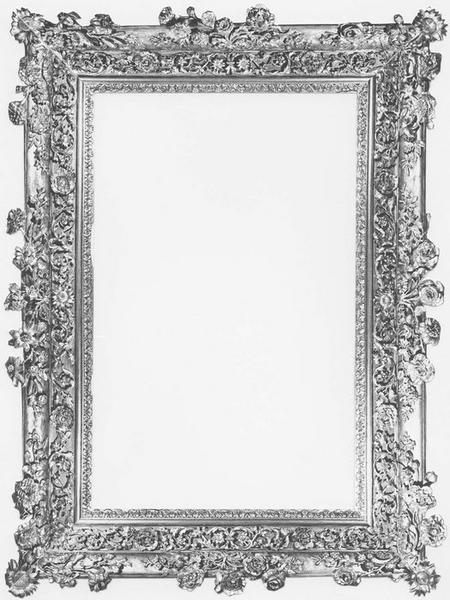 cadre du tableau de la marquise de Sévigné, vue générale - © Ministère de la Culture (France), Médiathèque du patrimoine et de la photographie (objets mobiliers), tous droits réservés