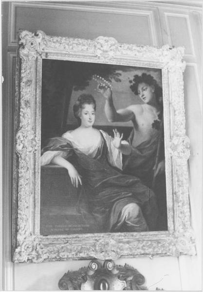 tableau, cadre : madame de Lambert, vue gnérale - © Ministère de la Culture (France), Médiathèque du patrimoine et de la photographie (objets mobiliers), tous droits réservés