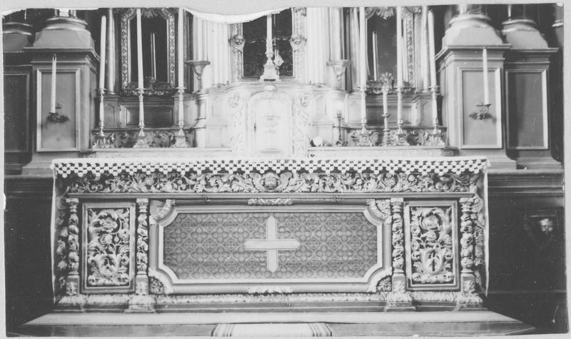 maître-autel, vue générale - © Ministère de la Culture (France), Médiathèque du patrimoine et de la photographie (objets mobiliers), tous droits réservés