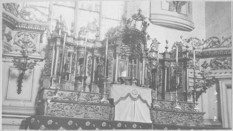 tabernacle du maître-autel, vue générale - © Ministère de la Culture (France), Médiathèque du patrimoine et de la photographie (objets mobiliers), tous droits réservés