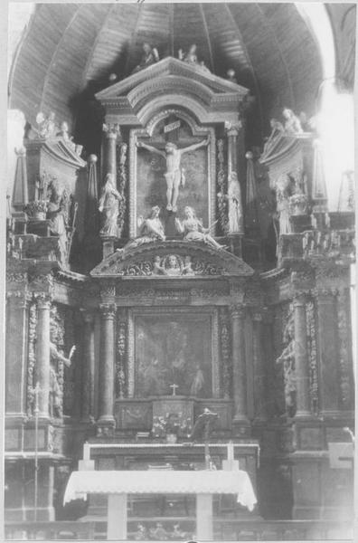 retable du maître-autel, vue générale