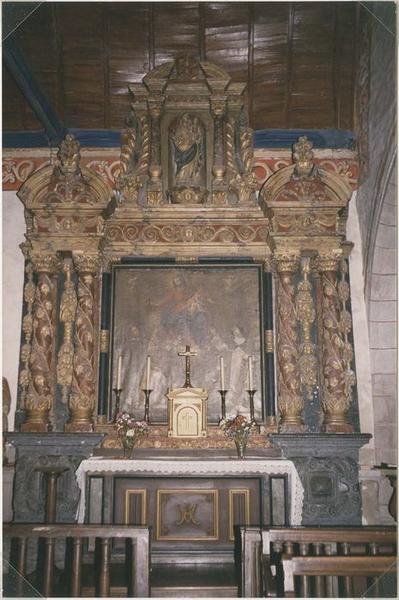 retable nord, vue générale - © Ministère de la Culture (France), Médiathèque du patrimoine et de la photographie (objets mobiliers), tous droits réservés