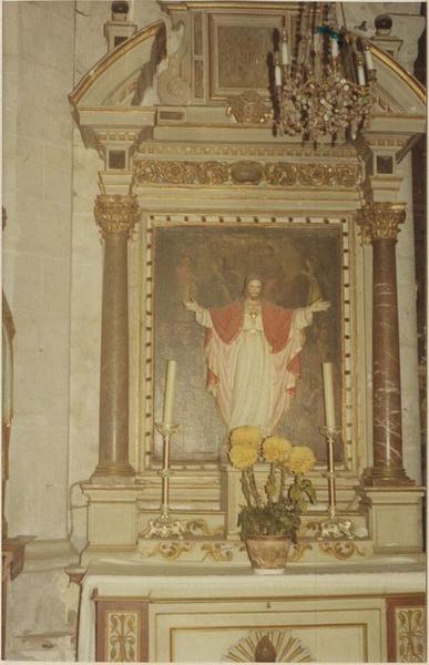 retable nord, vue générale - © Ministère de la Culture (France), Médiathèque du patrimoine et de la photographie (objets mobiliers), tous droits réservés