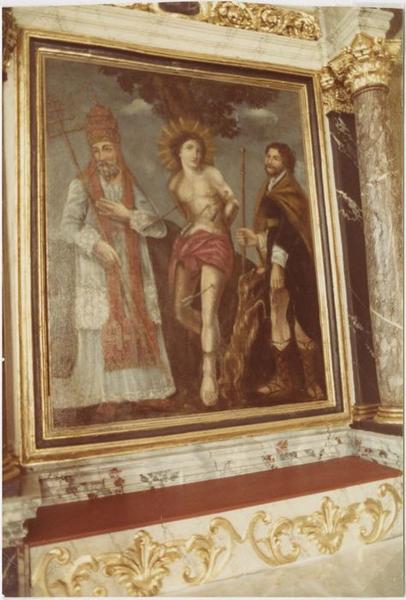 peinture monumentale : la Mort de saint Sébastien, vue partielle - © Ministère de la Culture (France), Médiathèque du patrimoine et de la photographie (objets mobiliers), tous droits réservés