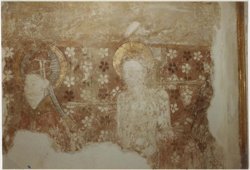 peinture monumentale : la Mort de saint Sébastien, détail