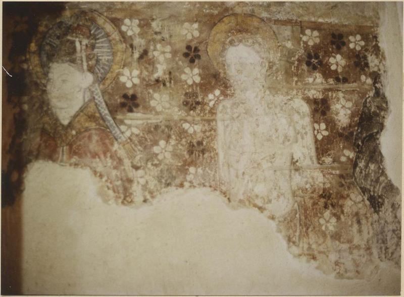 peinture monumentale : la Mort de saint Sébastien, détail