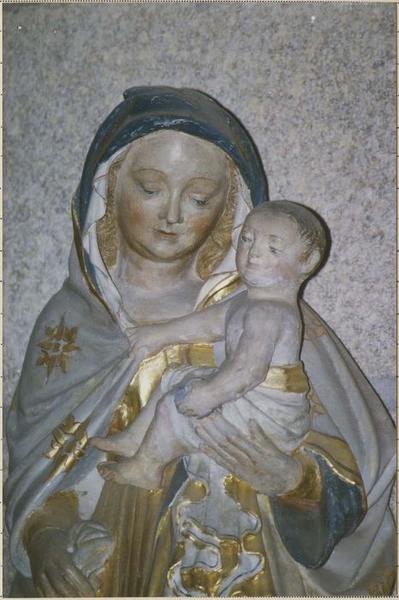 statue : Vierge à l'Enfant, vue générale - © Ministère de la Culture (France), Médiathèque du patrimoine et de la photographie (objets mobiliers), tous droits réservés