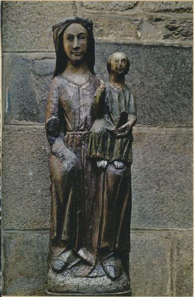 statue : Vierge à l'Enfant dite Notre Dame des Miracles, vue générale - © Ministère de la Culture (France), Médiathèque du patrimoine et de la photographie (objets mobiliers), tous droits réservés