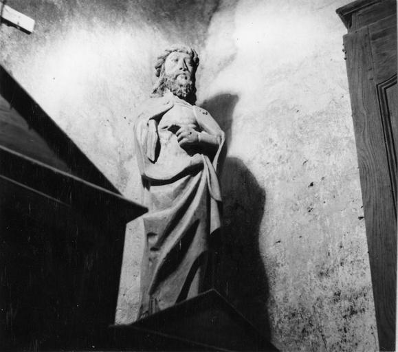 statue : Christ ressuscité apparaissant à saint Thomas (le) - © Ministère de la Culture (France), Médiathèque du patrimoine et de la photographie (objets mobiliers), tous droits réservés