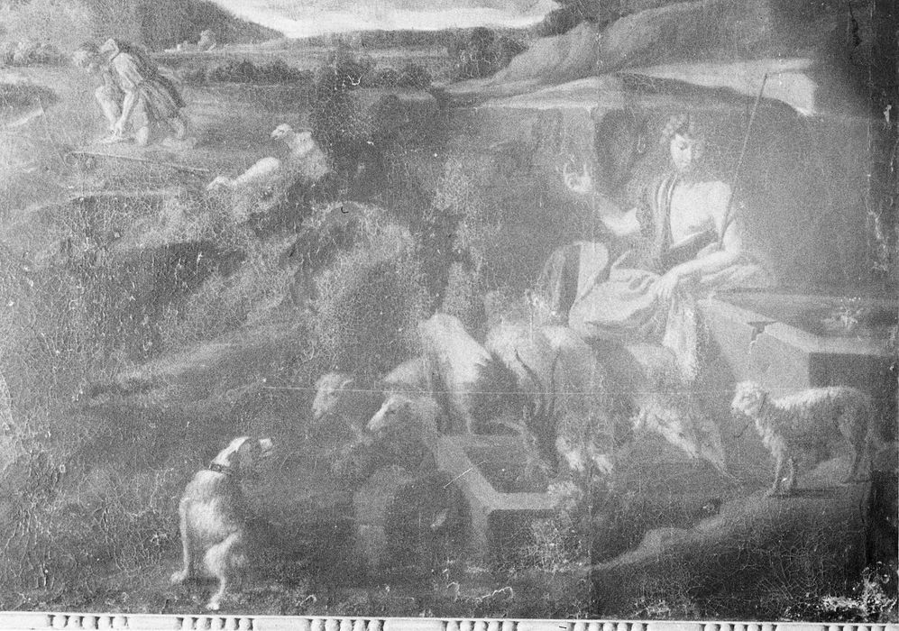 tableau : Buisson ardent (le), détail