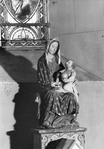 statue : Vierge à l'Enfant - © Ministère de la Culture (France), Médiathèque du patrimoine et de la photographie, diffusion RMN-GP