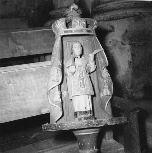 bâton de procession de la confrérie de saint Vincent