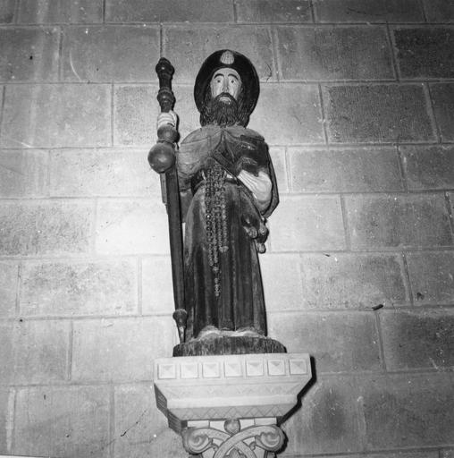 statue : saint Jacques - © Ministère de la Culture (France), Médiathèque du patrimoine et de la photographie (objets mobiliers), tous droits réservés