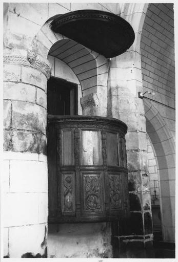 chaire à prêcher, après restauration