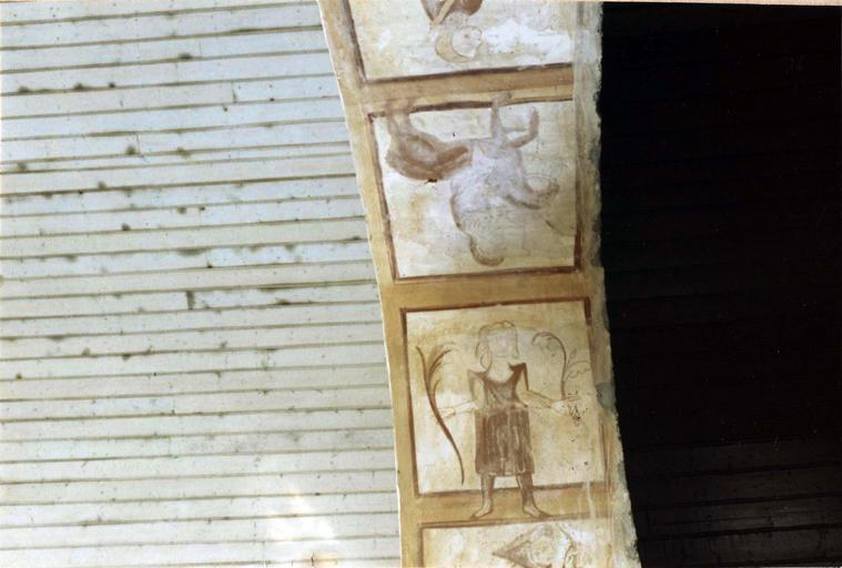 peintures monumentales du choeur : travaux des mois (les)