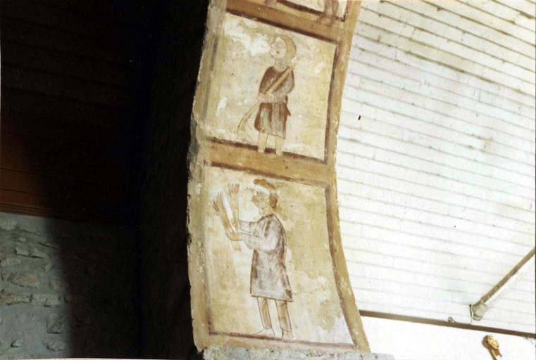 peintures monumentales du choeur : travaux des mois (les)