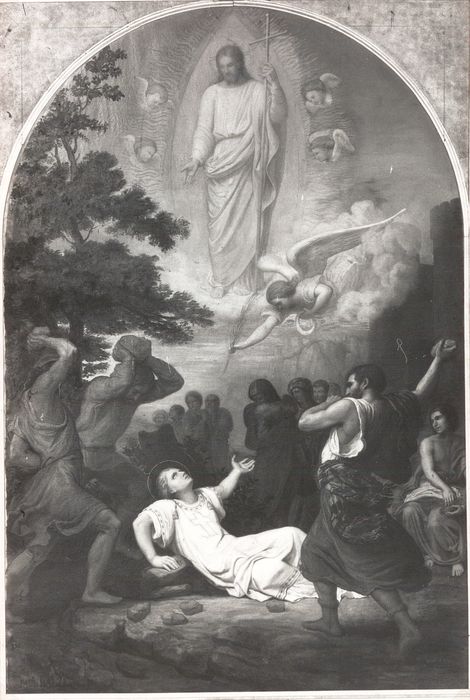 tableau : Lapidation de saint Etienne - © Ministère de la Culture (France), Médiathèque du patrimoine et de la photographie, diffusion RMN-GP