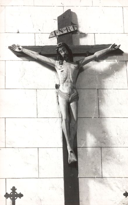 statue : Christ en croix - © Ministère de la Culture (France), Médiathèque du patrimoine et de la photographie, diffusion RMN-GP