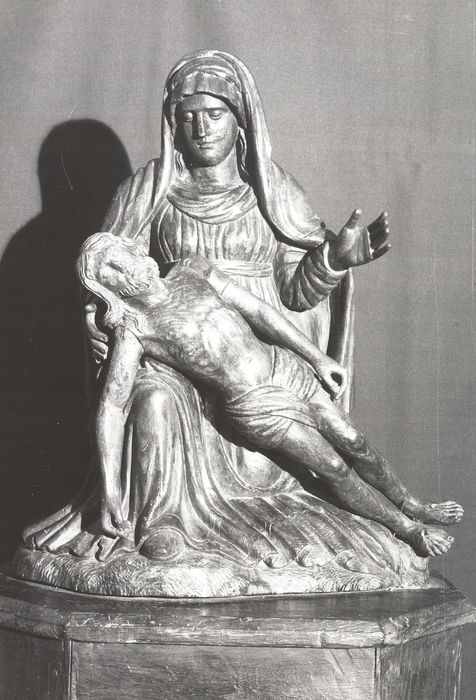 groupe sculpté : Vierge de Pitié