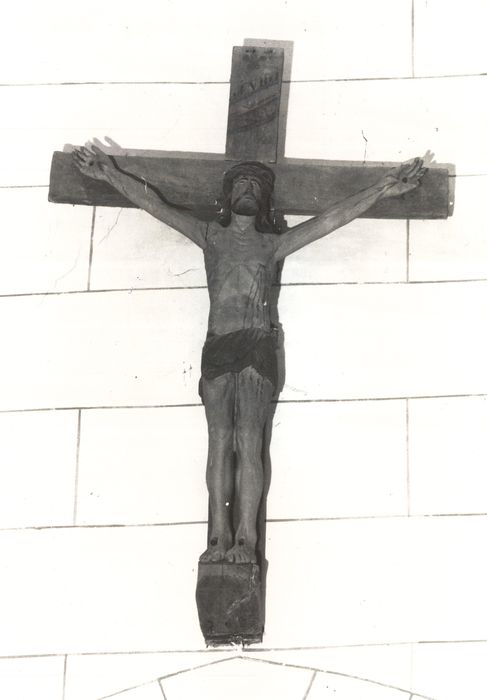 statue : Christ en croix - © Ministère de la Culture (France), Médiathèque du patrimoine et de la photographie, diffusion RMN-GP
