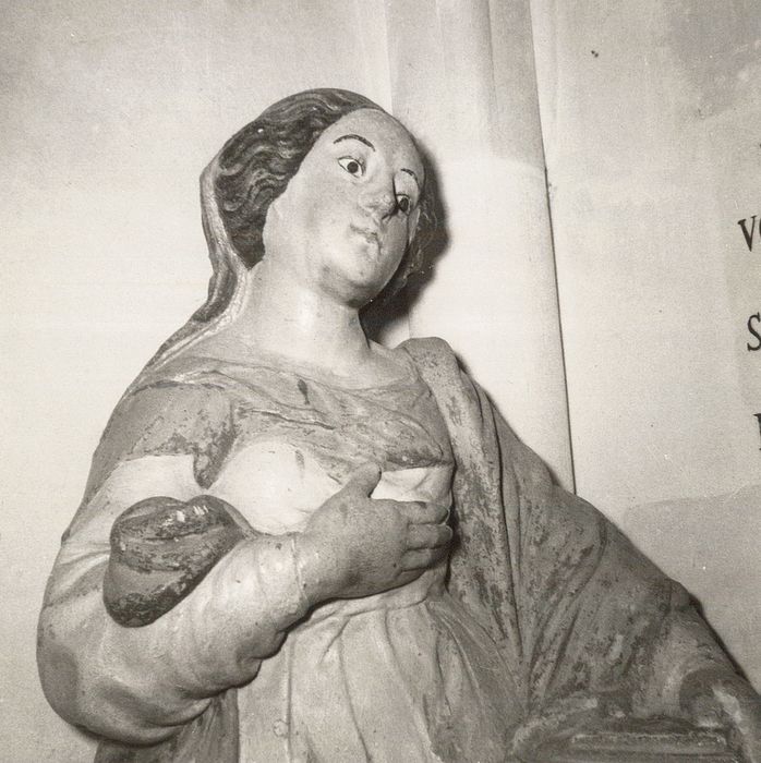 statue : Vierge de l'Annonciation