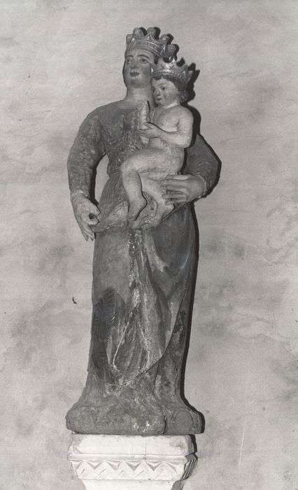 Statue : Vierge à l'Enfant dite Notre-Dame d'Estrées