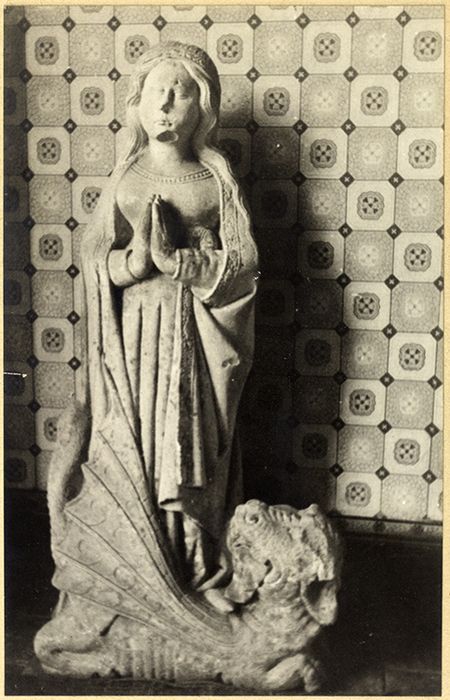 statue : sainte Marguerite - © Ministère de la Culture (France), Médiathèque du patrimoine et de la photographie, diffusion RMN-GP