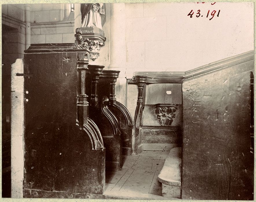 stalles - © Ministère de la Culture (France), Médiathèque du patrimoine et de la photographie, diffusion RMN-GP