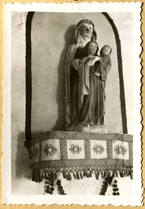 groupe sculpté : sainte Anne la Vierge et l'Enfant - © Ministère de la Culture (France), Médiathèque du patrimoine et de la photographie, diffusion RMN-GP