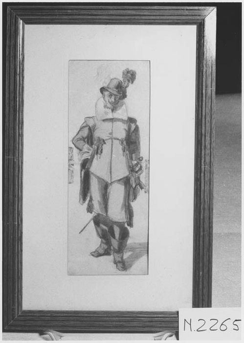 Tableau : Mousquetaire (un)