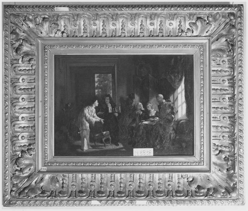 tableau : Salon aristocratique