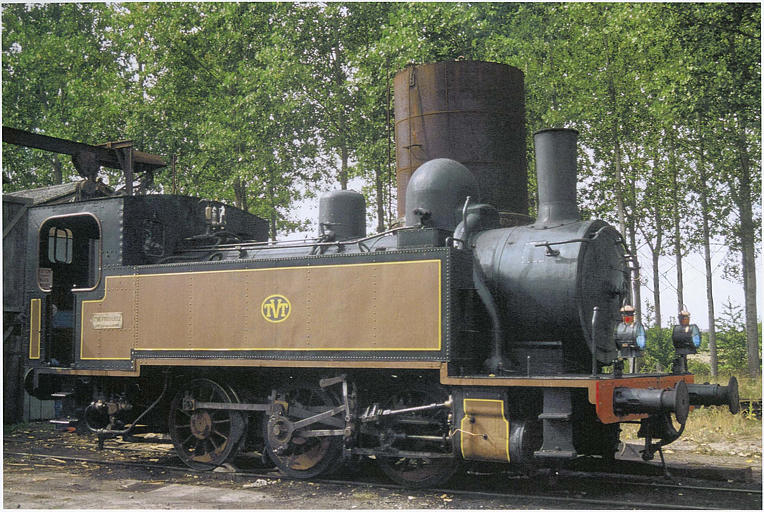 locomotive à vapeur Fives-Lille 030T n°5 à voie normale, détail