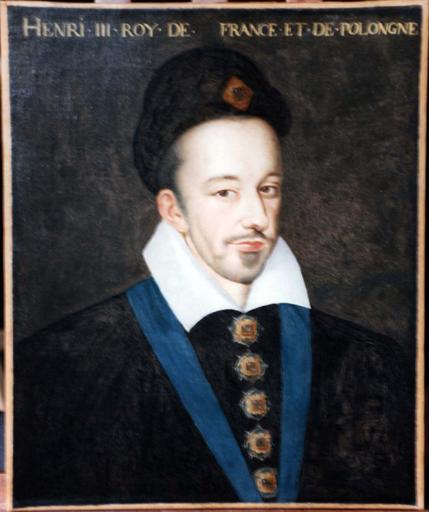 tableau : portrait d'Henri III en buste