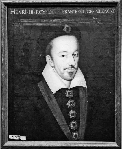 tableau : portrait d'Henri III en buste