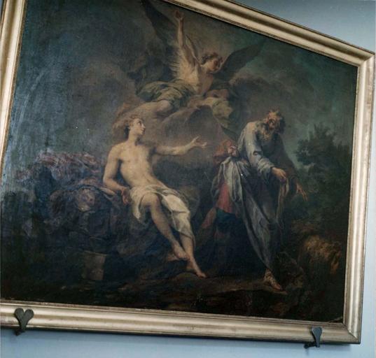 tableau : Sacrifice d'Abraham (le) - © Ministère de la Culture (France), Médiathèque du patrimoine et de la photographie (objets mobiliers), tous droits réservés