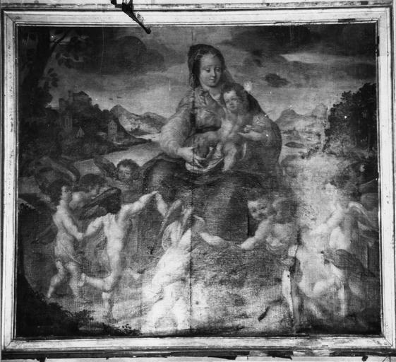 tableau : Vierge à l'Enfant - © Ministère de la Culture (France), Médiathèque du patrimoine et de la photographie (objets mobiliers), tous droits réservés