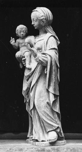 statue : Vierge à l'Enfant - © Ministère de la Culture (France), Médiathèque du patrimoine et de la photographie (objets mobiliers), tous droits réservés