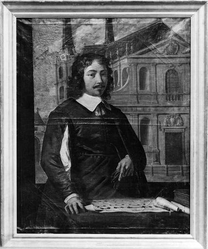 tableau : Portrait de Pierre Lemercier, architecte de l'église