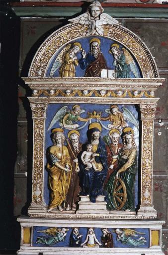 bas-relief : Le Couronnement de la Vierge - © Ministère de la Culture (France), Médiathèque du patrimoine et de la photographie, diffusion RMN-GP