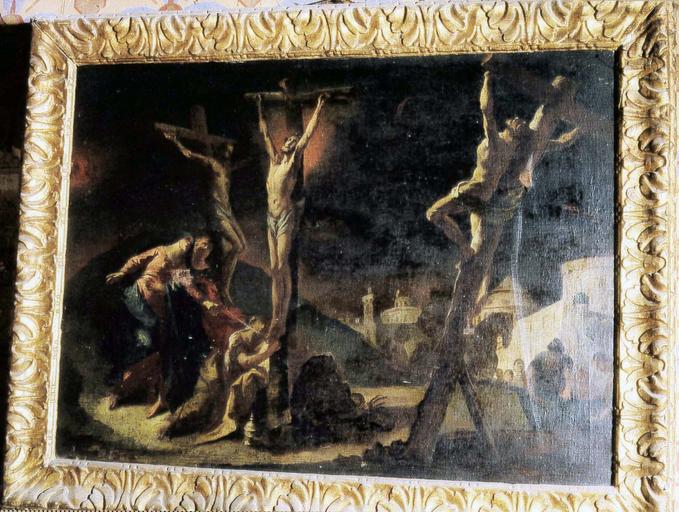 tableau : Le Calvaire, cadre - © Ministère de la Culture (France), Médiathèque du patrimoine et de la photographie, diffusion RMN-GP