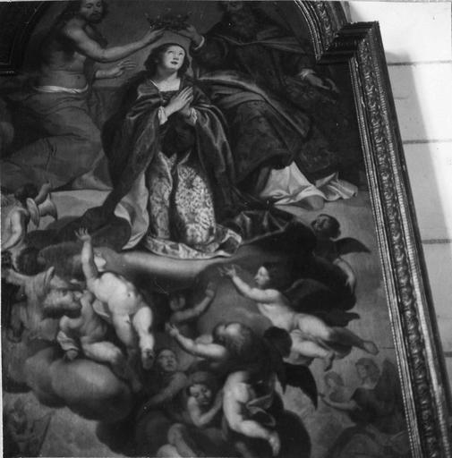 tableau : Assomption de la Vierge (l'), détail