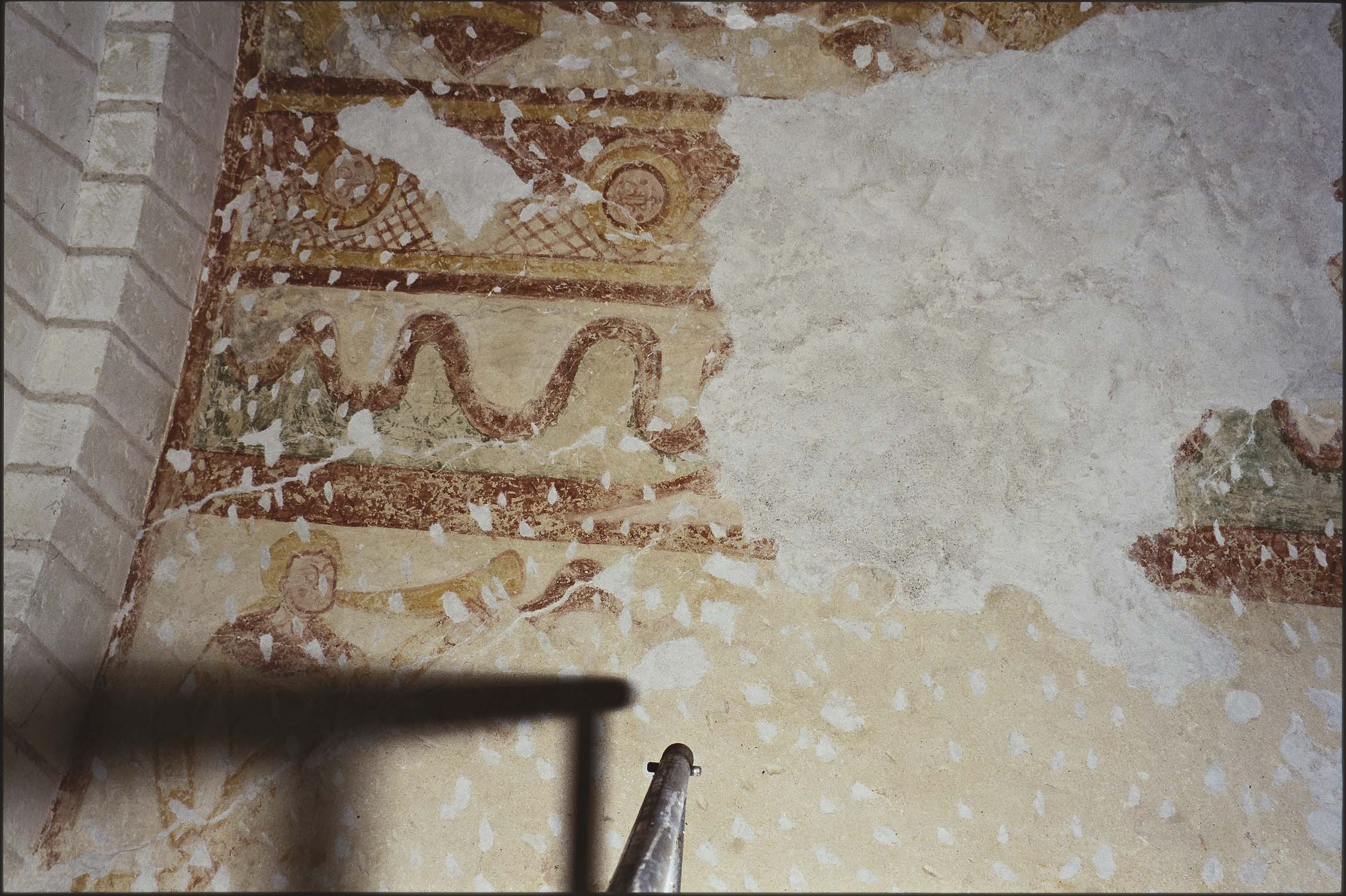 peintures monumentales : Scènes de l'ancien et du nouveau testament, détail