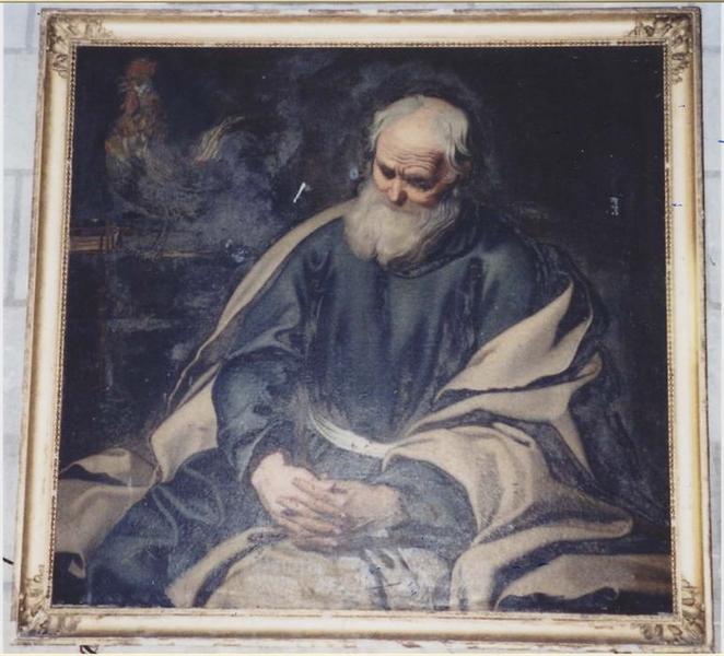tableau : le Repentir de saint Pierre, vue générale