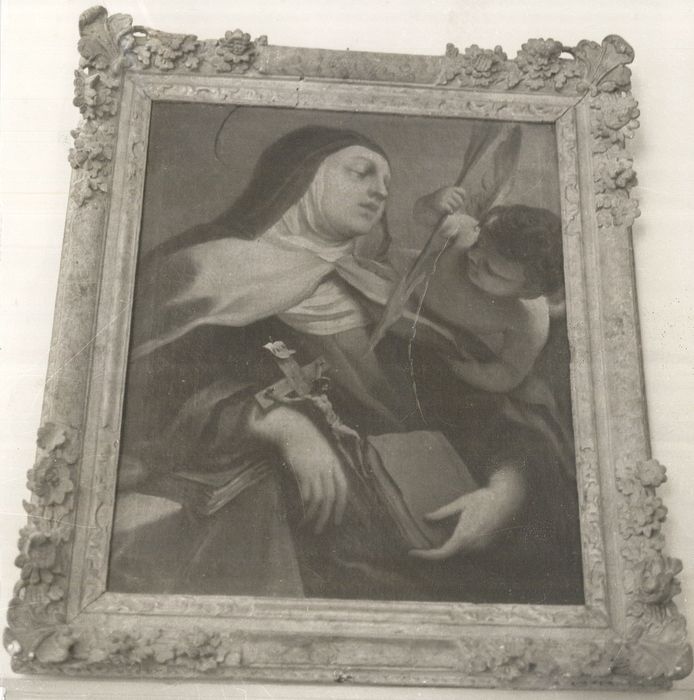 tableau : Sainte Thérèse blessée par un ange - © Ministère de la Culture (France), Médiathèque du patrimoine et de la photographie, diffusion RMN-GP